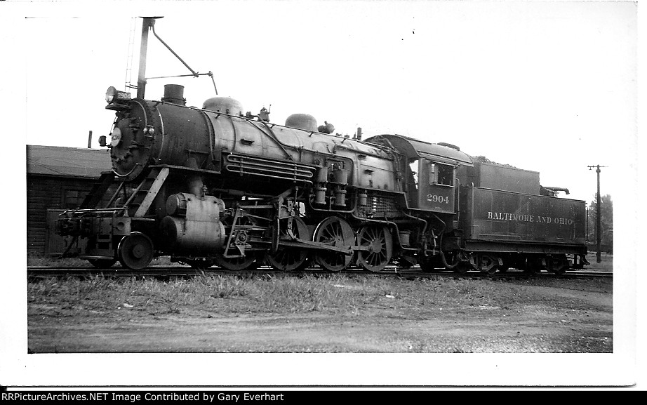 Baltimore & Ohio 2-8-0 #2904